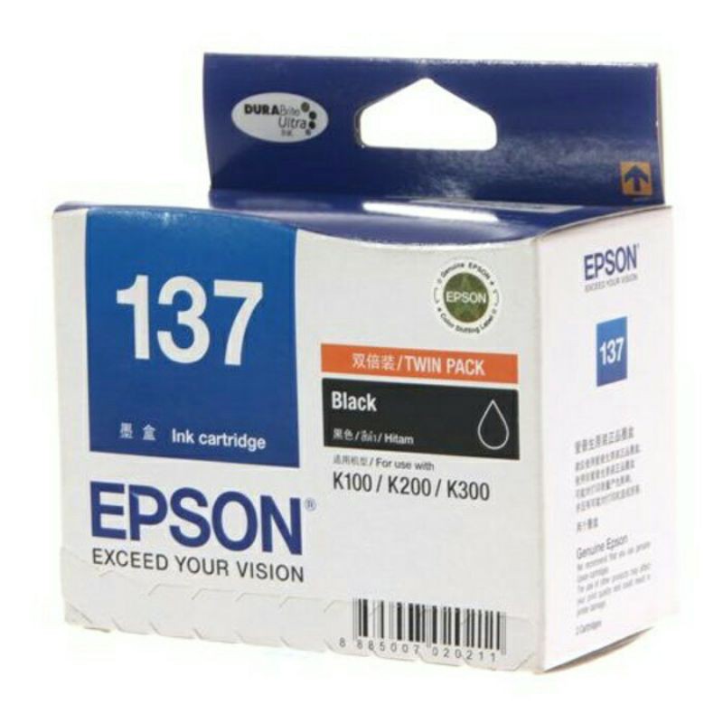 Tinta Epson 137 Black Original