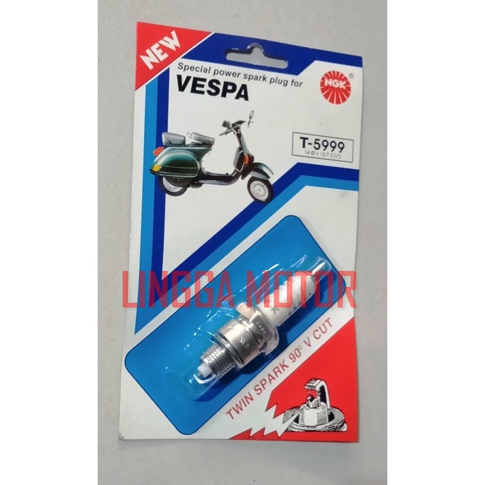 BUSI 2 TAK NGK T5999 F1ZR F1Z F1 ALFA SIGMA W24FPR BP7HS VESPA PENDEK