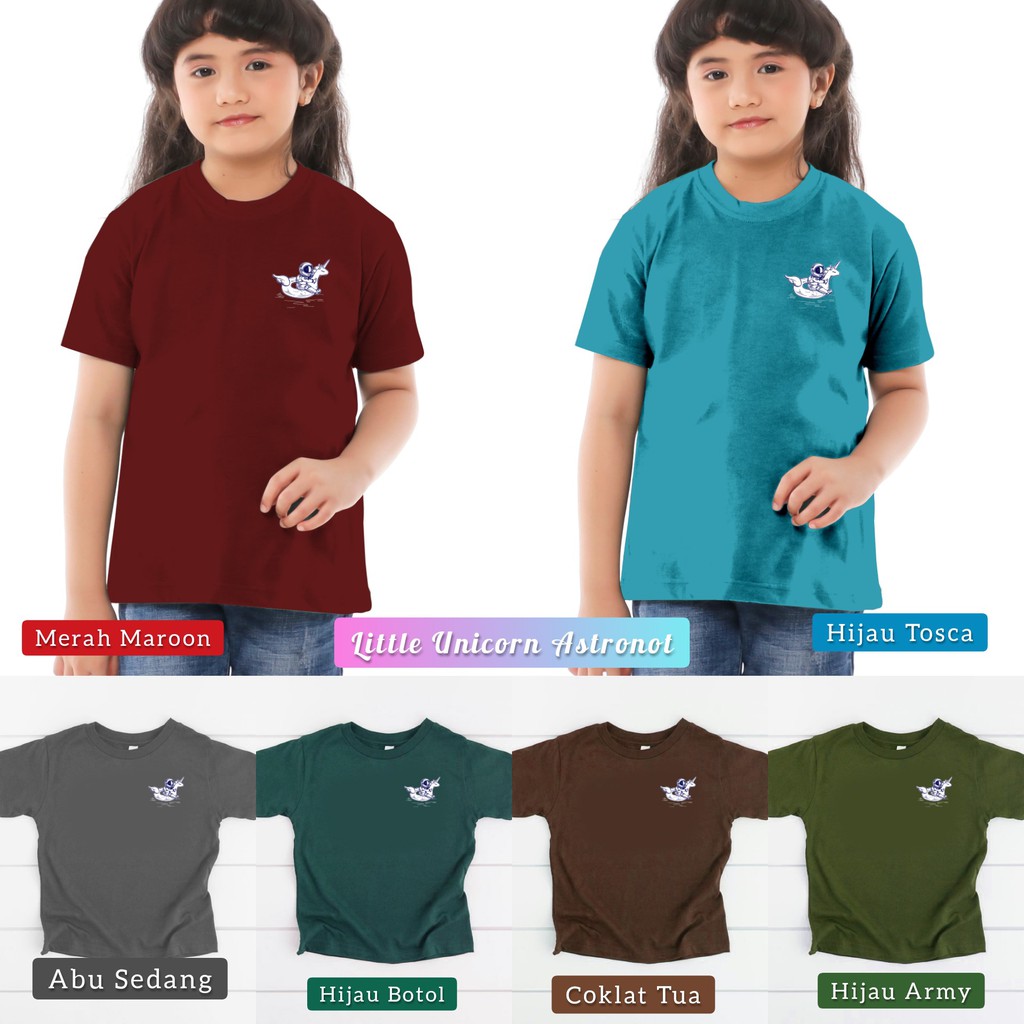 KAOS BAYI ANAK (6 bln-10thn) UNISEX KAOS GAMBAR BAYI ANAK 100% ADEM 100% PREMIUM KATUN