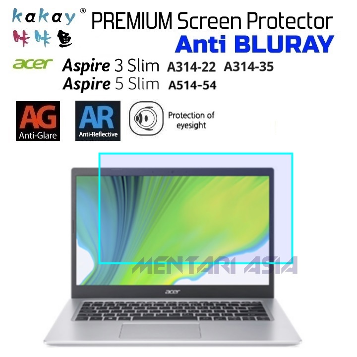 Screen Protector ACER Aspire 3 Slim  5 Slim - KAKAY Premium ANTIBLURAY