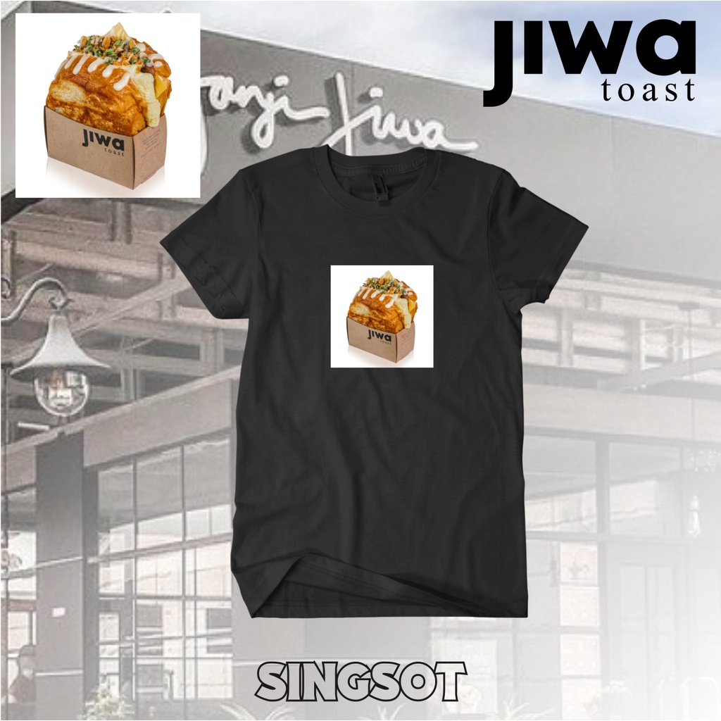 KAOS KOPI JANJI JIWA KAOS JIWA TOAST KAOS KULINER INDONESIA SINGSOT