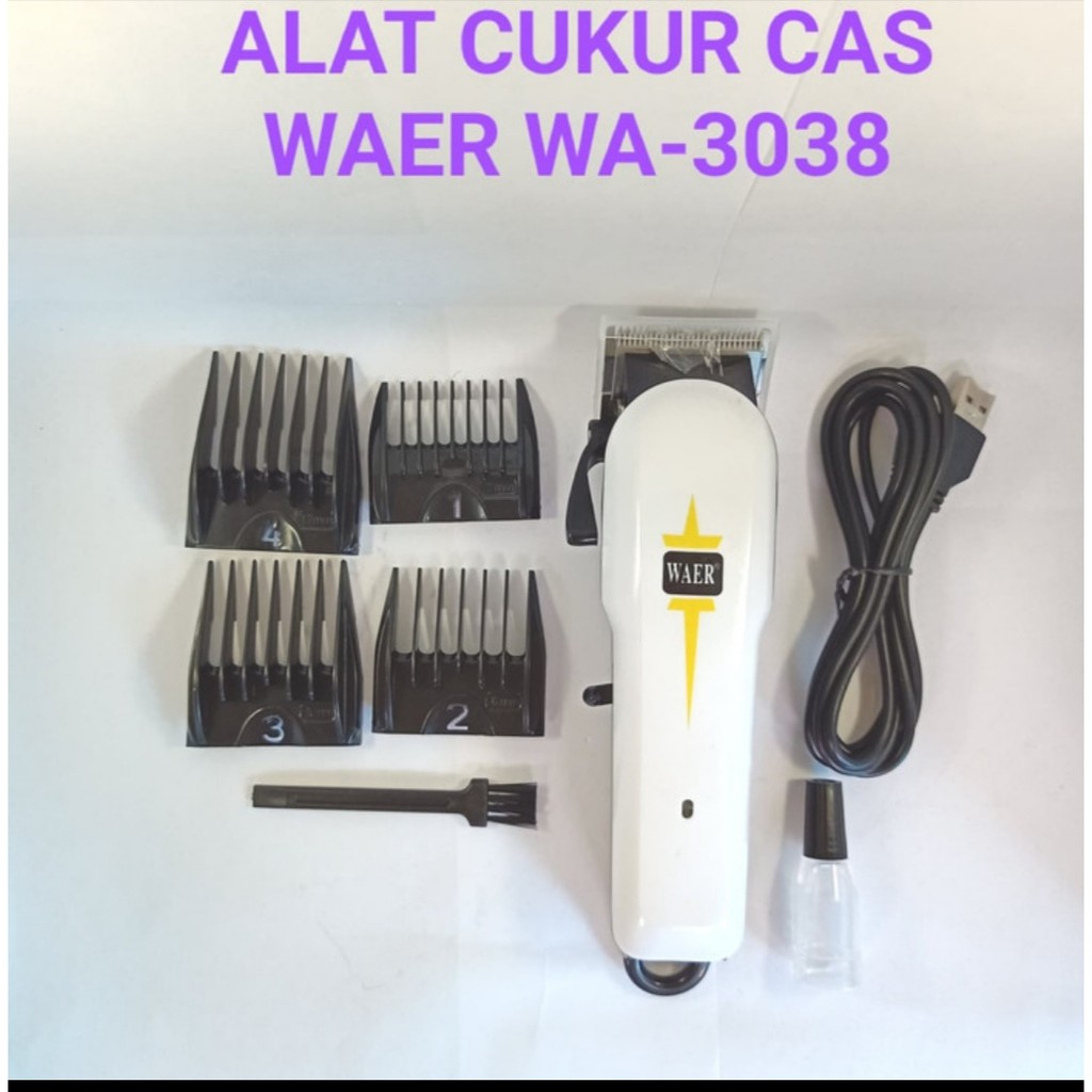 ALAT CUKUR RAMBUT WAER 3038 ORIGINAL