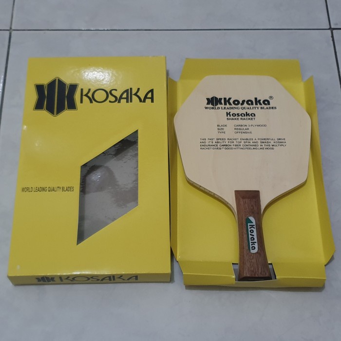 kosaka cybershape carbon gergely bat bet blade ping pong