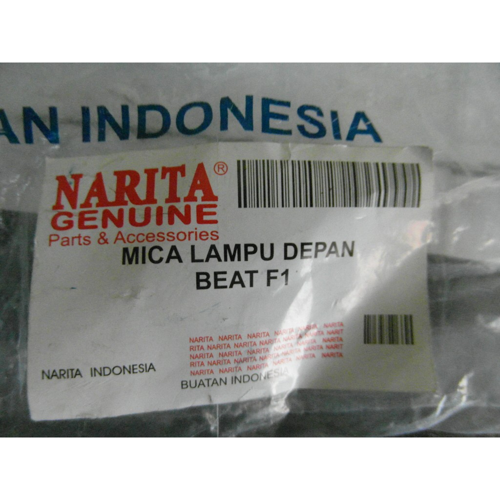 Mica / Kaca/Mika Lampu Depan Honda Beat F1 Bening