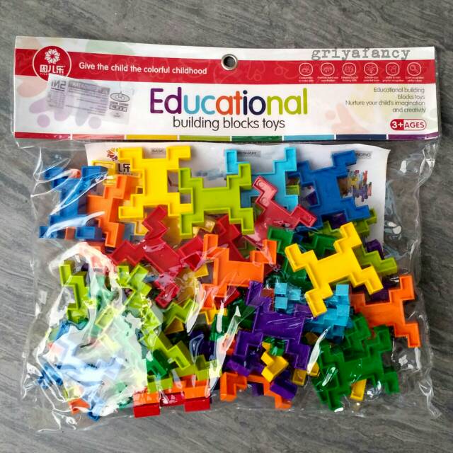 Mainan Edukasi Anak - Educational Building Block Toys