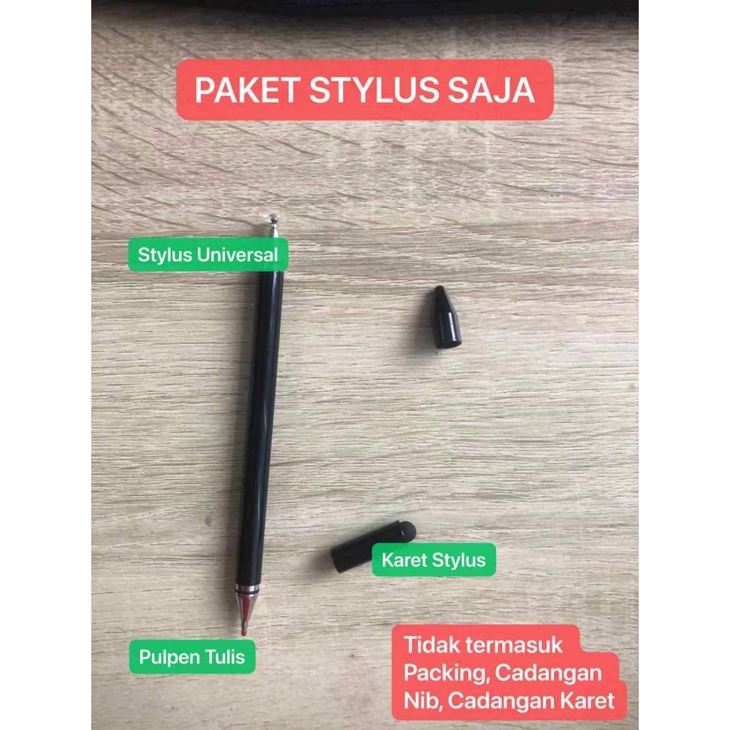 STY-010 Stylus Pen Touch Model Jot Pro Universal Ipad Android - 3 in 1 - PAKET LENGKAP