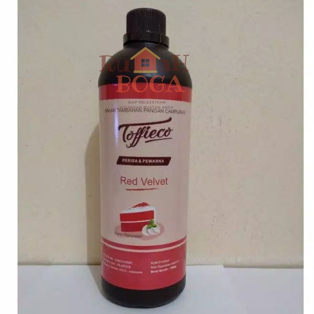 

Pasta Perisa Kue TOFFIECO Tofieco RED VELVET Pasta 1kg 1lt 1liter 1 Kg lt liter