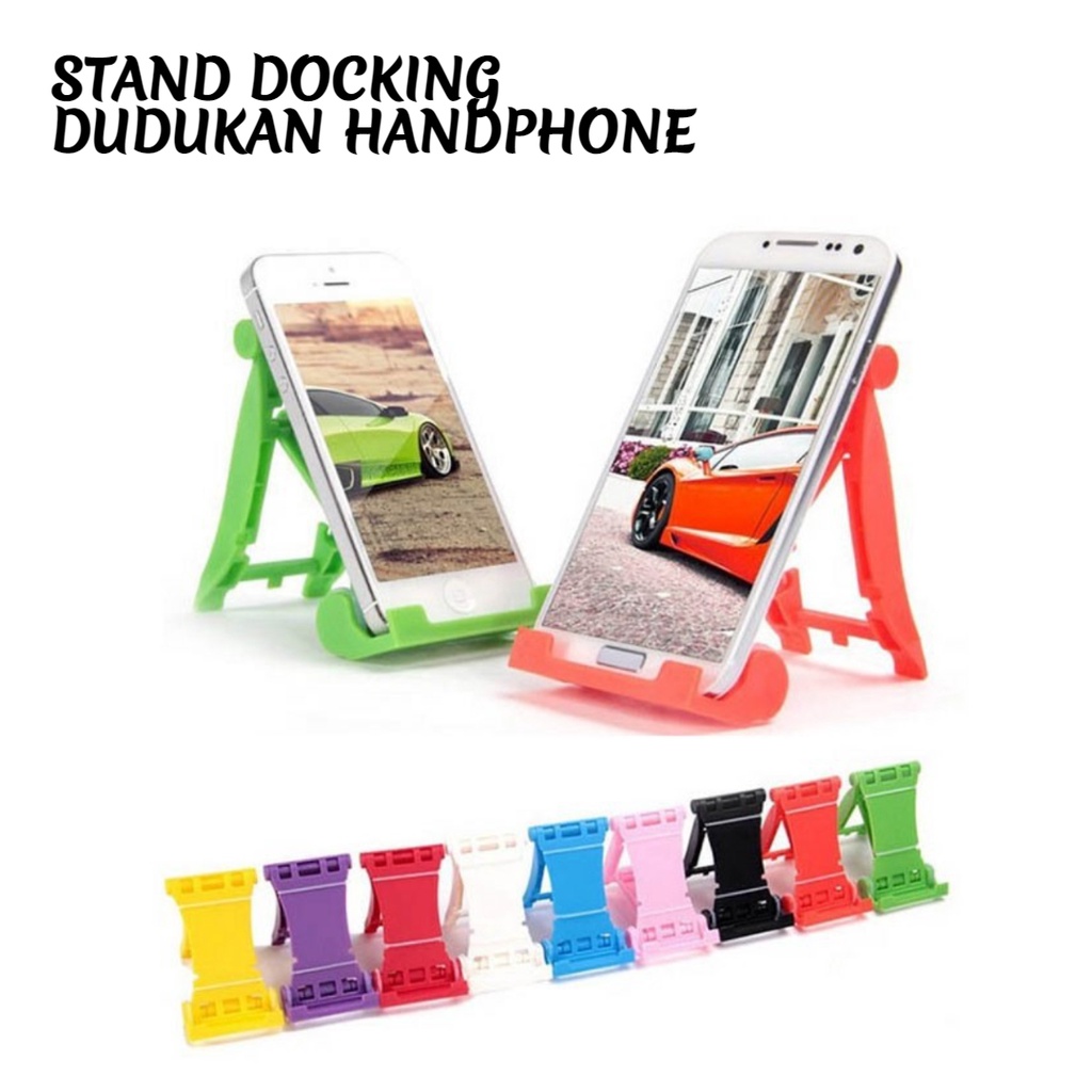Trend-Stand Holder Docking HP Dudukan Gadget Penyangga Penopang Alat Berdiri Sandaran Display Handphone/Holder kursi