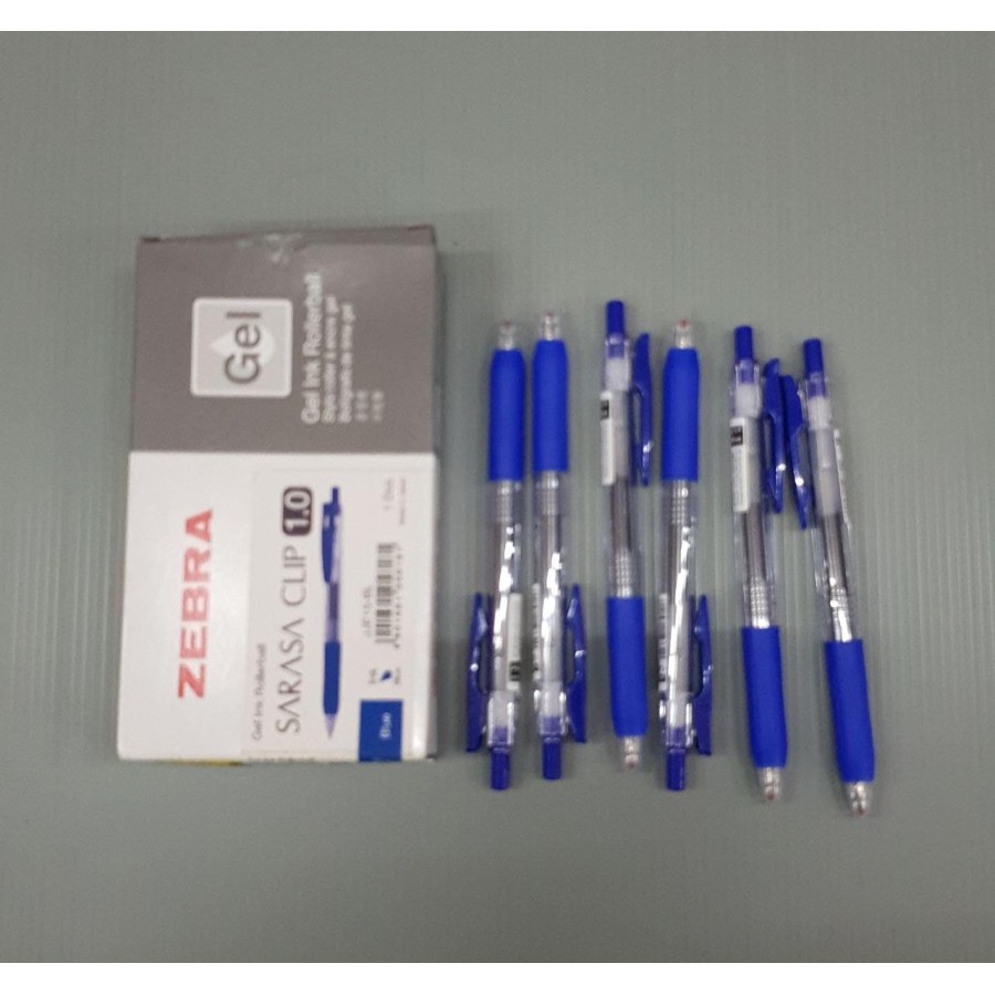 

PULPEN ZEBRA SARASA CLIP 1.0mm | GEL PEN | STATIONERY | ATK