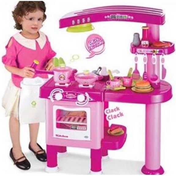 Mainan Anak | Kitchen Set Jumbo Pink