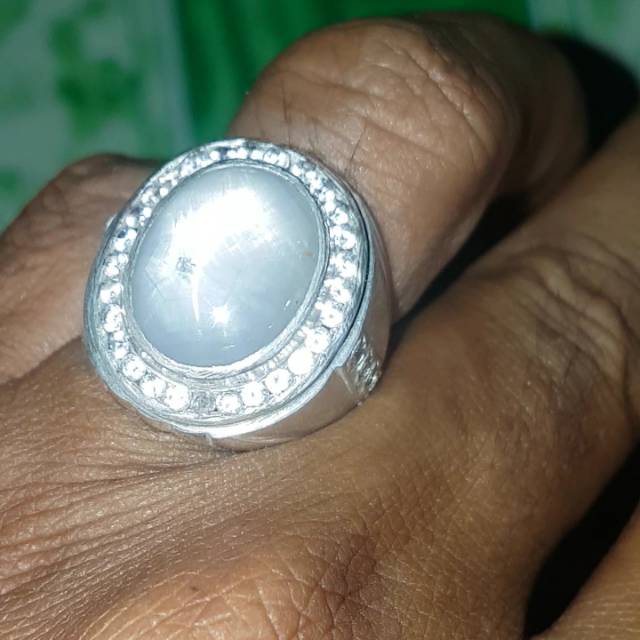

Safir putih star jumbo