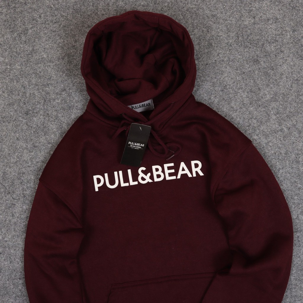 JAKET SWEATER HOODIE PULL and BEAR FLOCKING UNISEX PREMIUM QUALITY