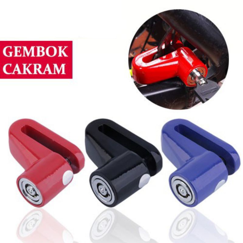 Gembok Cakram Motor Sepeda