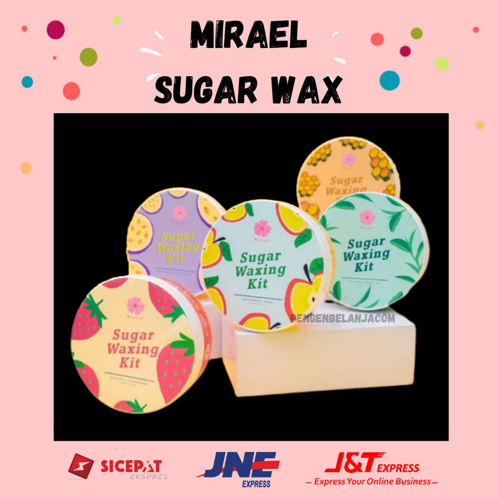 MIRAEL SUGAR WAXING KIT [BEKASI] [INSTAN] / MIRAEL SUGAR WAX / MIRAEL WAX / WAXING BULU