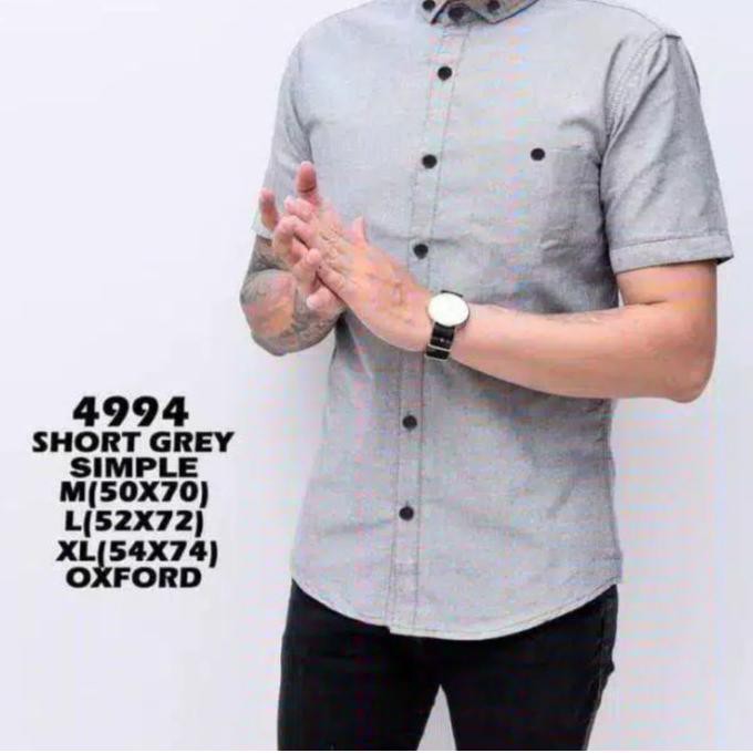 Big Sale.. Hem Pria Kekinian Murah hem polos lengan pendek hem hurley insight volcom hem terhits NGB