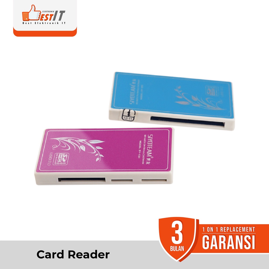 Card Reader Mini Multi in One Memory 4 Slot