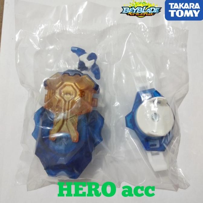 beyblade burst DB power launcher LR(biru)ori takara tomy