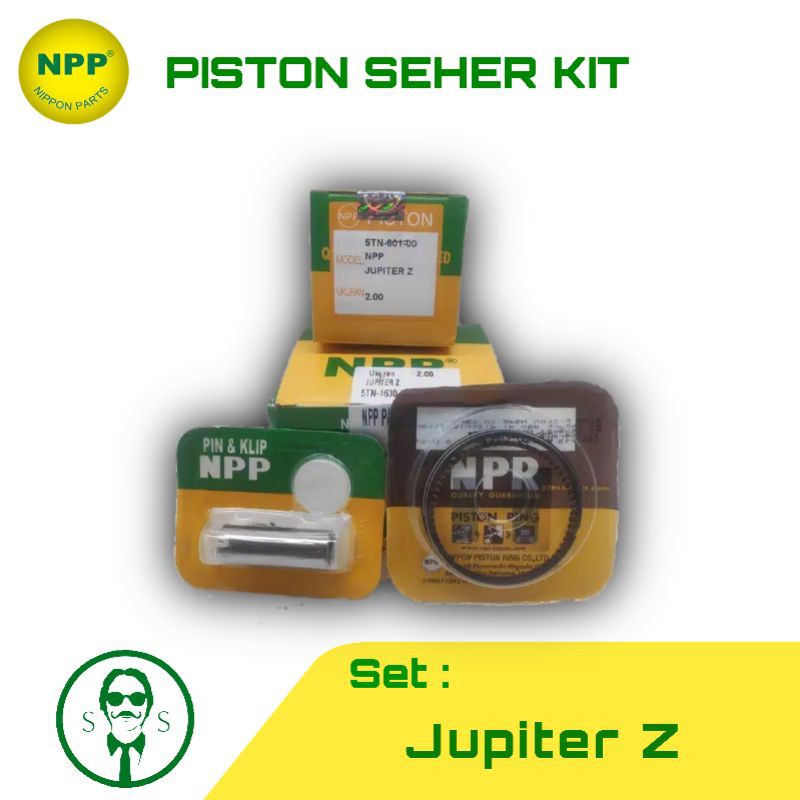 NPP Piston Seher Kit set Jupiter Z OS OverSize Standar STD 25 50 75 100 125 150 175 200-3