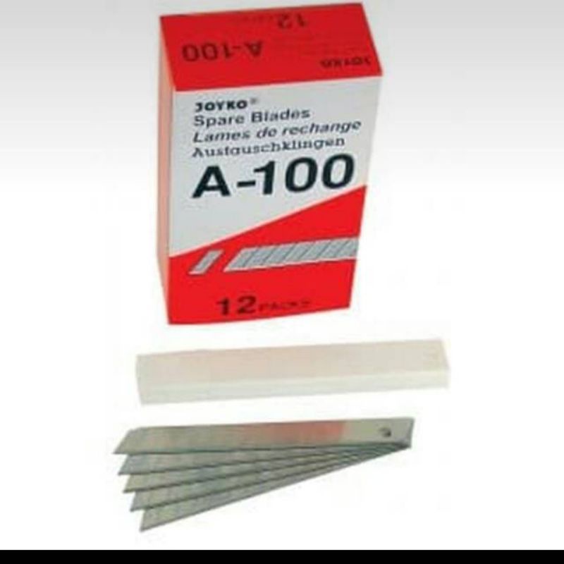 

Isi Cutter Joyko A-100 - Isi Cutter Kecil