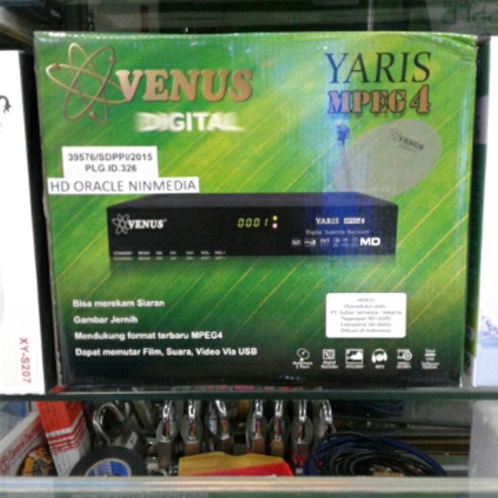 Unik  RECIVER PARABOLA VENUS YARIS NINMEDIA  Ori