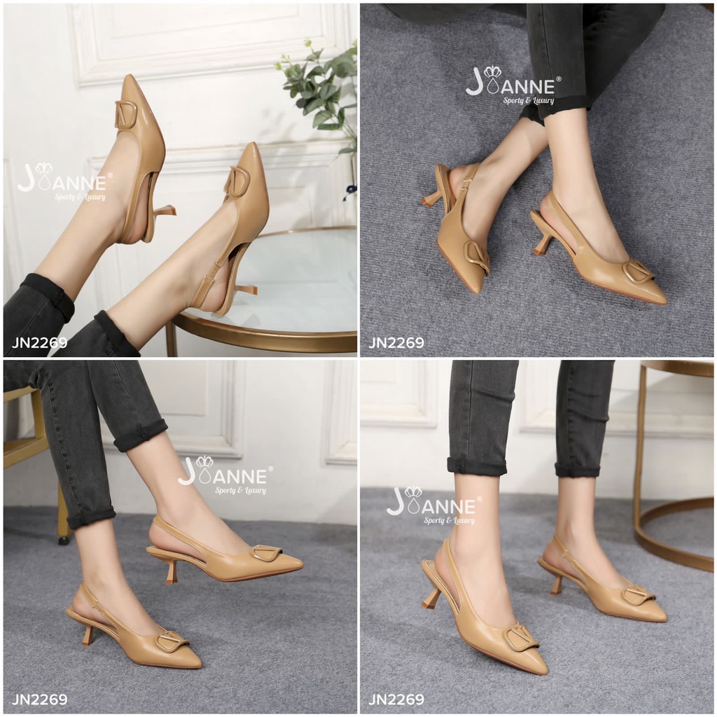 JOANNE Slingback High Heels Shoes #JN2269 ORIGINAL