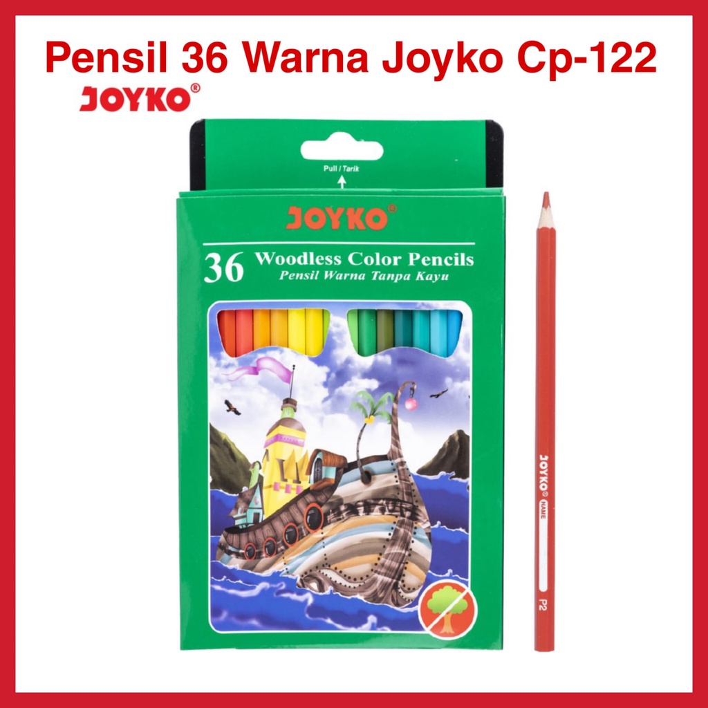 

PENSIL 36 WARNA JOYKO CP-122