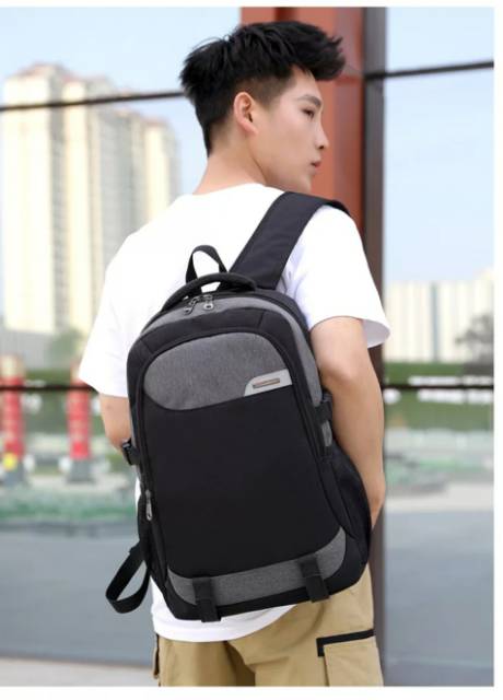 Tas Pria RDN 015 Distro Raindoz Bandung Ransel Punggung Backpack Cowok Keren Sek BRAN NB-Tp F7B6