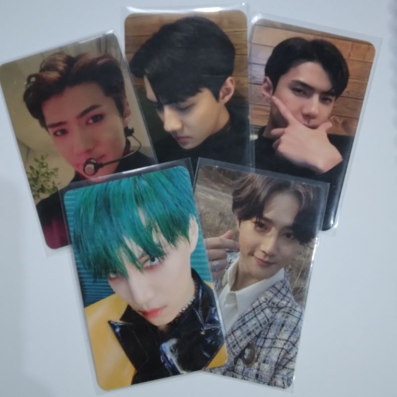 PHOTOCARD EXO [ sehun welkit set, sehun sing for you, kai obsession, suho self portrait)