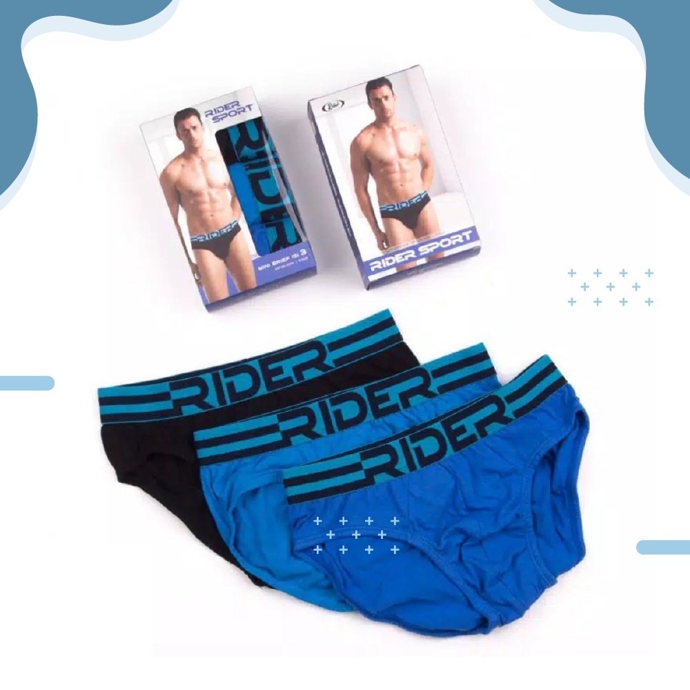 Sempak Laki Laki Dewasa Celana Dalam Pria CD Rider R 762 B Premium Terlaris By Universal Underwear