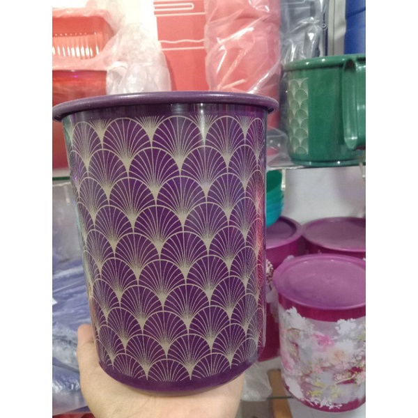 Art Deco canister Tupperware