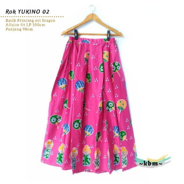 Rok yukino dan rok temanten katun solo rok batik solo