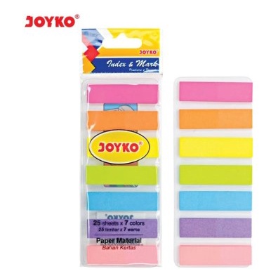 

Index memo sticky note Flag 7 warna Joyko IM-32