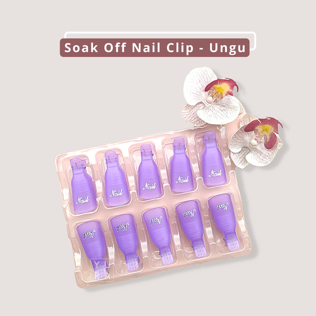 Soak off Nail Clip Penjepit Kuku Remover