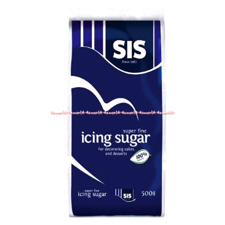 SIS Icing Sugar 500gr Gula Halus Bubuk Tepung Untuk Membuat Kue SIS Gula Import