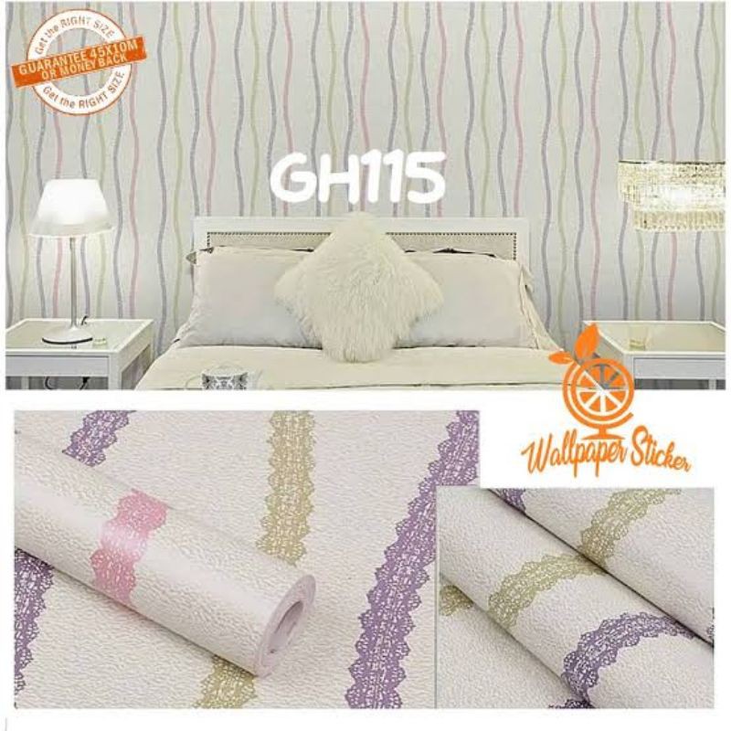 grosir wallpaper stiker dinding murah