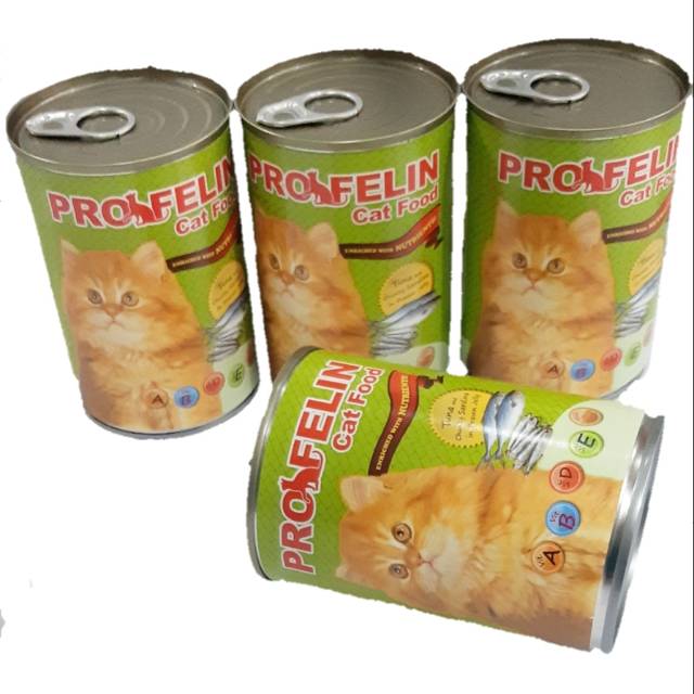 Jual Aneka Flavour Makanan Kucing Basah Kaleng Profelin Shopee Indonesia