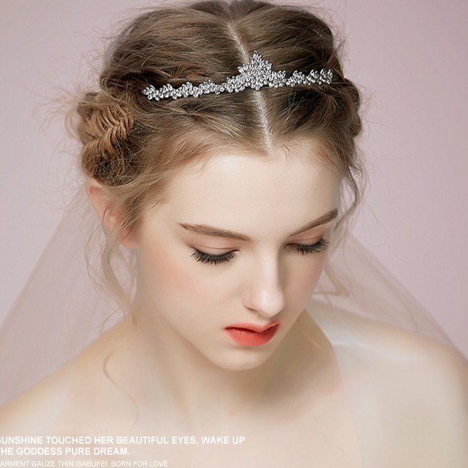 [BISA COD] TIARA WEDDING AKSESORIS SANGGUL HEADPIECE PENGANTIN TRP014