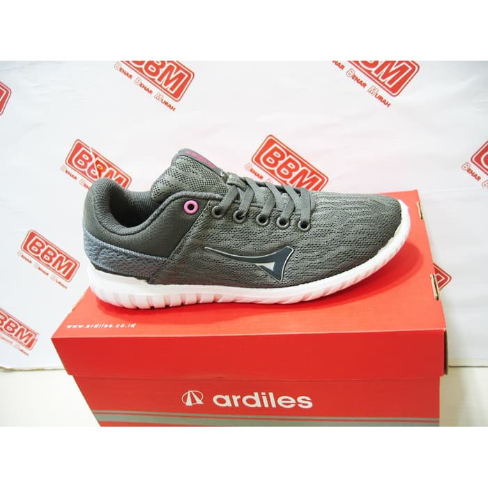 ARDILES ATANAYA - SEPATU WANITA SNEAKER RUNNING SANTAI - Abu