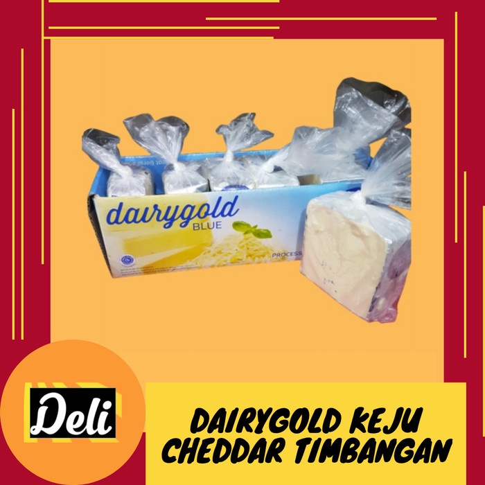 

Dairygold Keju Cheddar Serbaguna Potongan Timbangan
