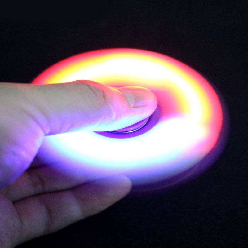 Mary Mainan Fidget Gyro Anti Galau 3 ''Spinner Transparan Untuk Dewasa ADD OCD Therapy