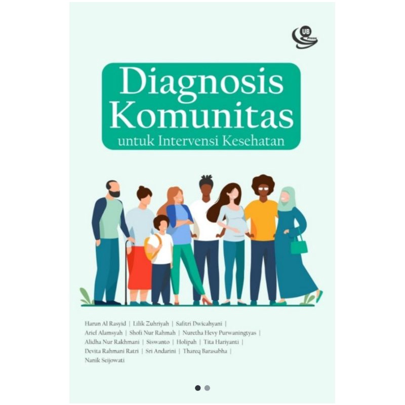 [ Original - UB Press ] Buku Diagnosis Komunitas untuk Intervensi Kesehatan