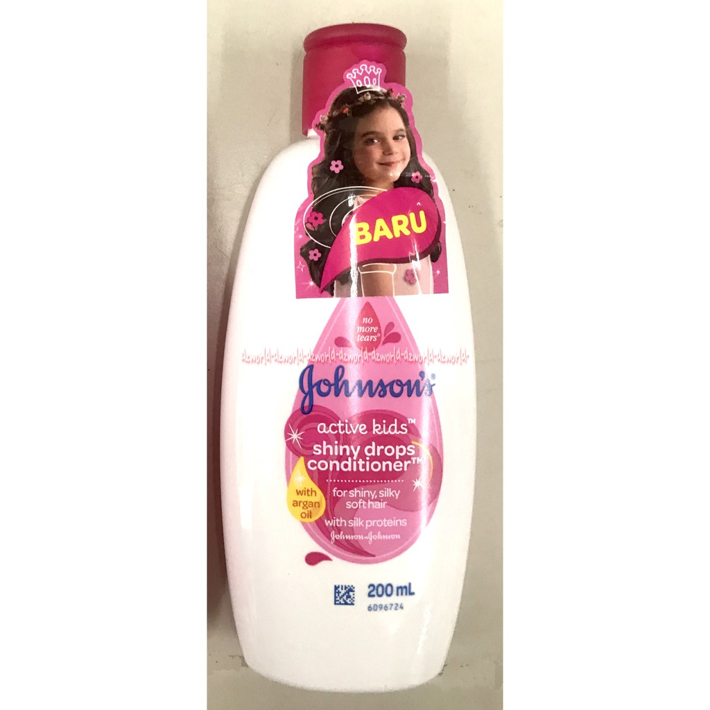 Conditioner Anak Johnsons Active Kids Shinny drops Konditioner Jonson 200ml