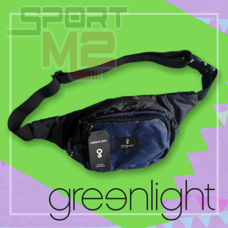 Tas Selempang Greenlight Waistbag Distro