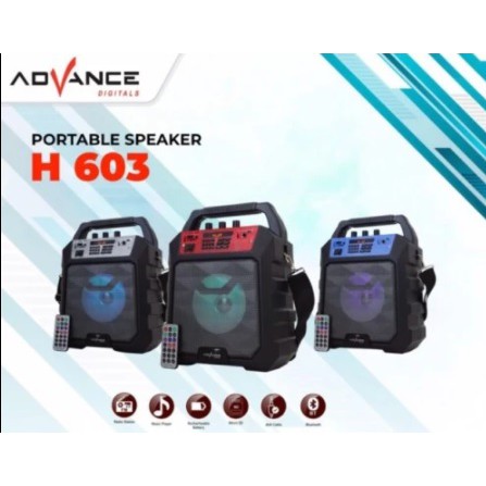 Speaker Advance H603/Speaker Meeting (PENGIRIMAN KHUSUS OJEK ONLINE)