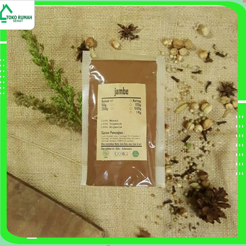

PINANG JAMBE BUBUK 100 gr - Areca Catechu - MURNI