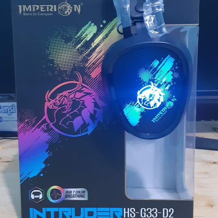 Imperion Intruder HS-G33-D2 RGB 7 Color - Professional Gaming Headset Original