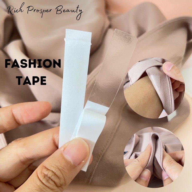 6pcs FASHION TAPE - UNISEX ANTI GLARE STICKER - DOUBLE TAPE