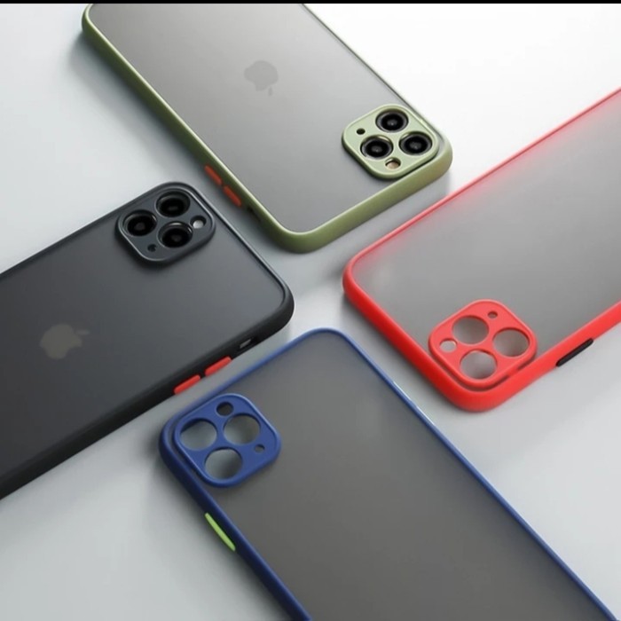 Oppo Realme C3 / C11 Soft Case Matte Frosted Case Aero Full Kamera