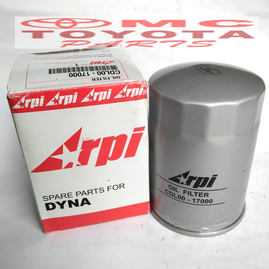 Filter Saringan Oli Rino Dyna Dynasaurus 14B 115 PS CDL00-17000