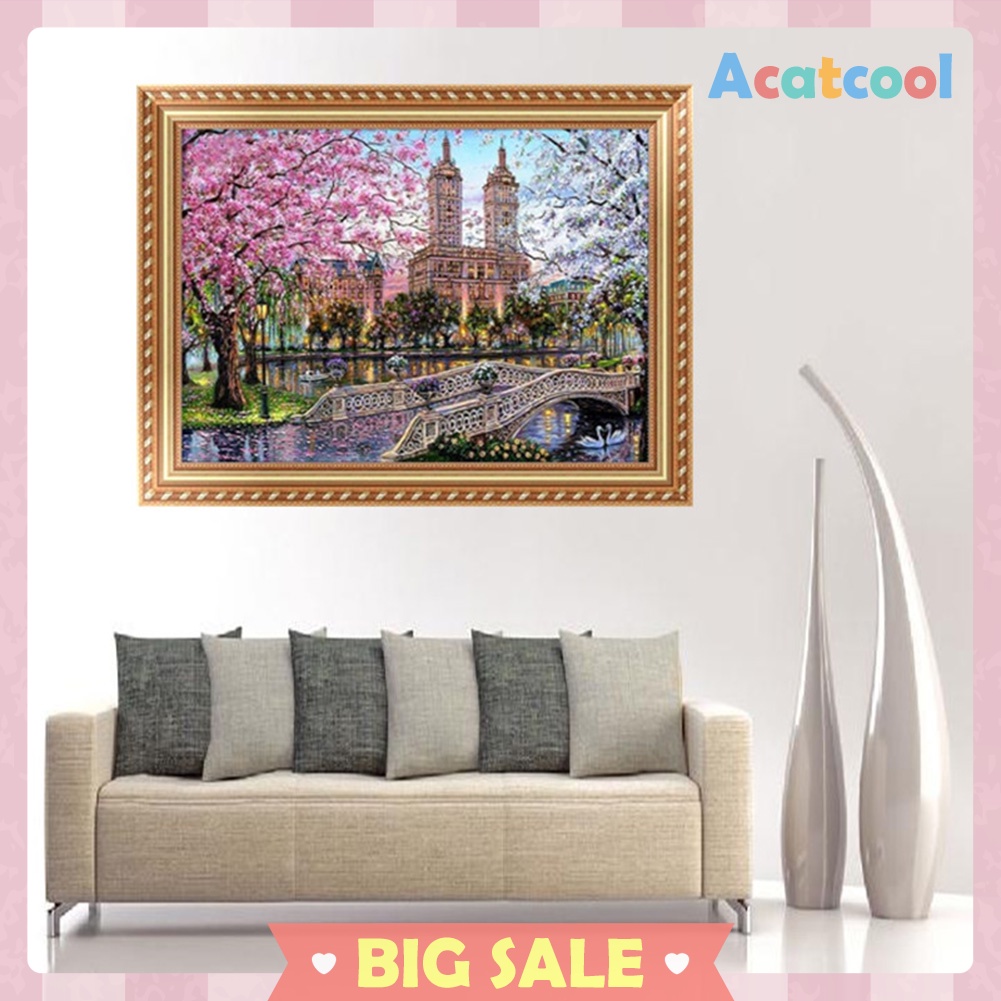 Full Drill Tower Bridge 5D DIY Diamond Painting Embroidery Cross Stitch